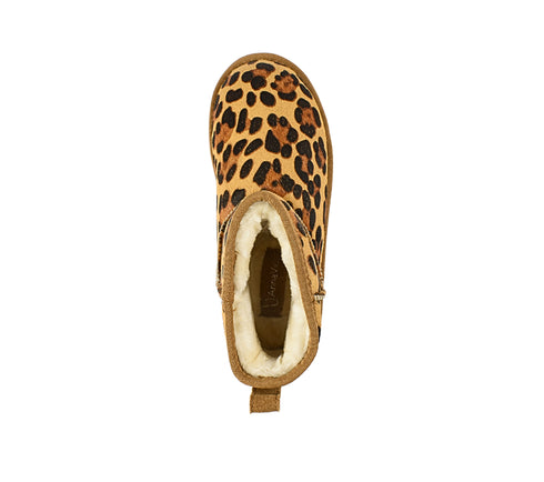 Ghete sport, dama, ANNA VIOTTI, D113-MORES, camel, piele intoarsa